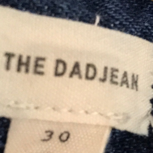 Madewell Kule Dad Jean Mens 30 High Rise Blue Denim Relaxed Button Fly - Picture 11 of 14